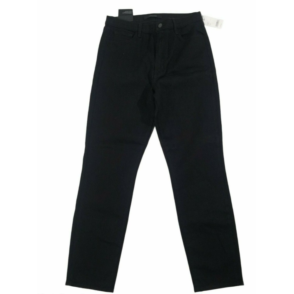 J Brand Women's Black Teagan Straight High Rise Jeans Size 30 MSRP $ 228